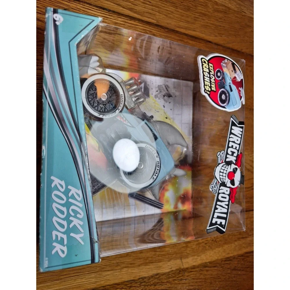 Wreck Royale-Ricky Rodder Toy Car Crashes & Flips Box Taped But Item Intact